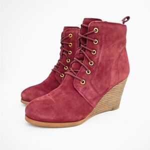 Diba Blake Wedge Bootie New Without Box